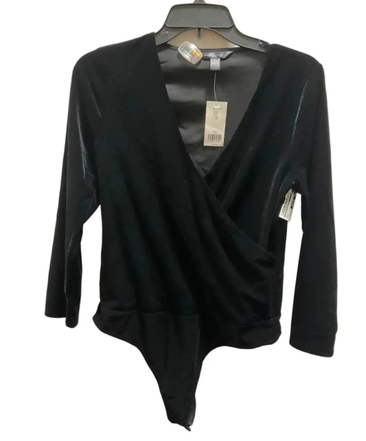 Top Long Sleeve By Banana Republic In Black, Size: M