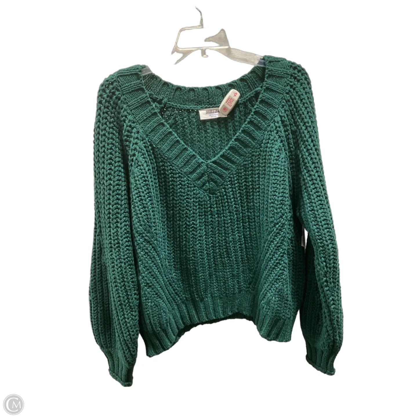 Sweater By Double Zero In Green, Size: M