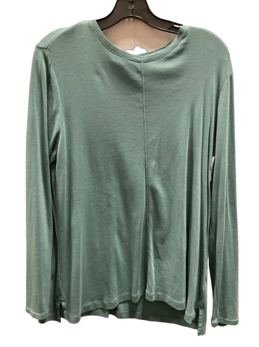 Top Long Sleeve By J. Jill In Green, Size: L