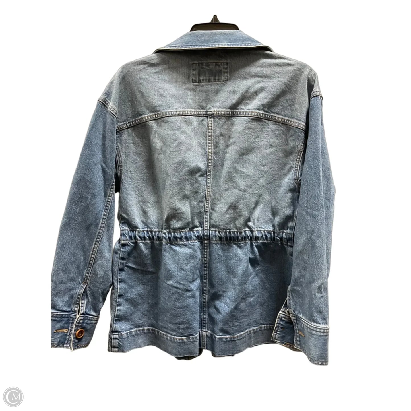 Jacket Denim By Loft In Blue Denim, Size: S