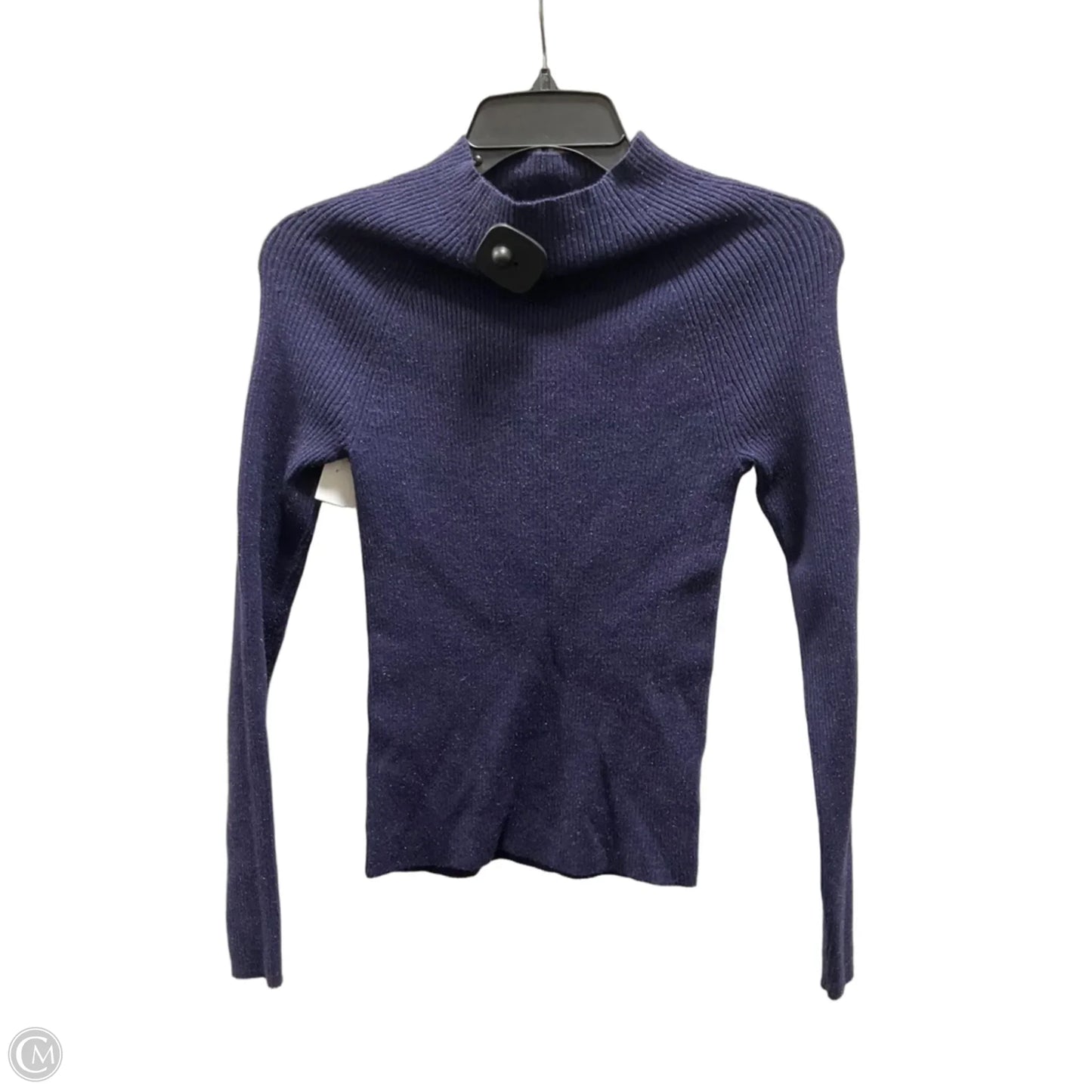 Top Long Sleeve By Ann Taylor In Purple, Size: Xs