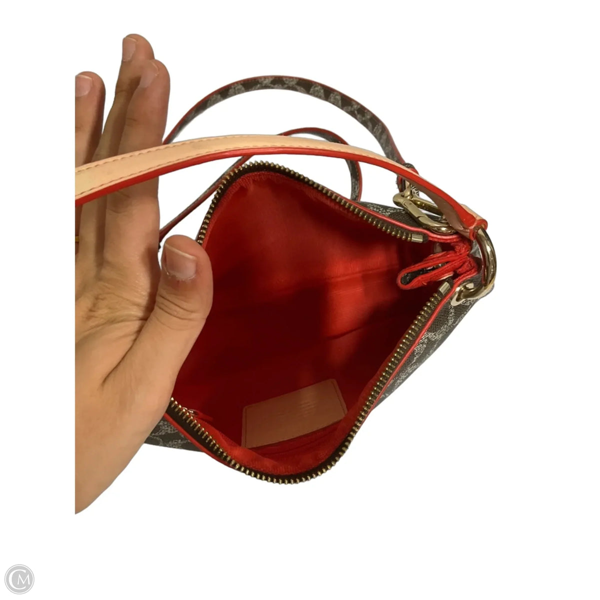 Crossbody Designer By Coach, Size: Medium