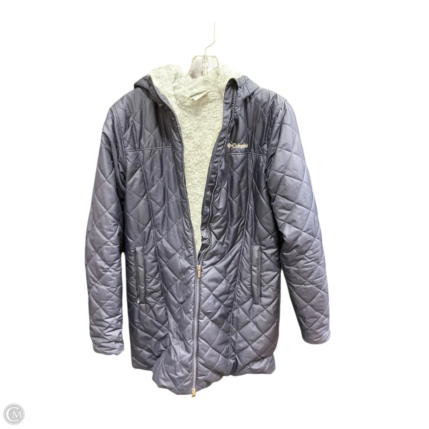 Coat Puffer & Quilted By Columbia In Navy, Size: M