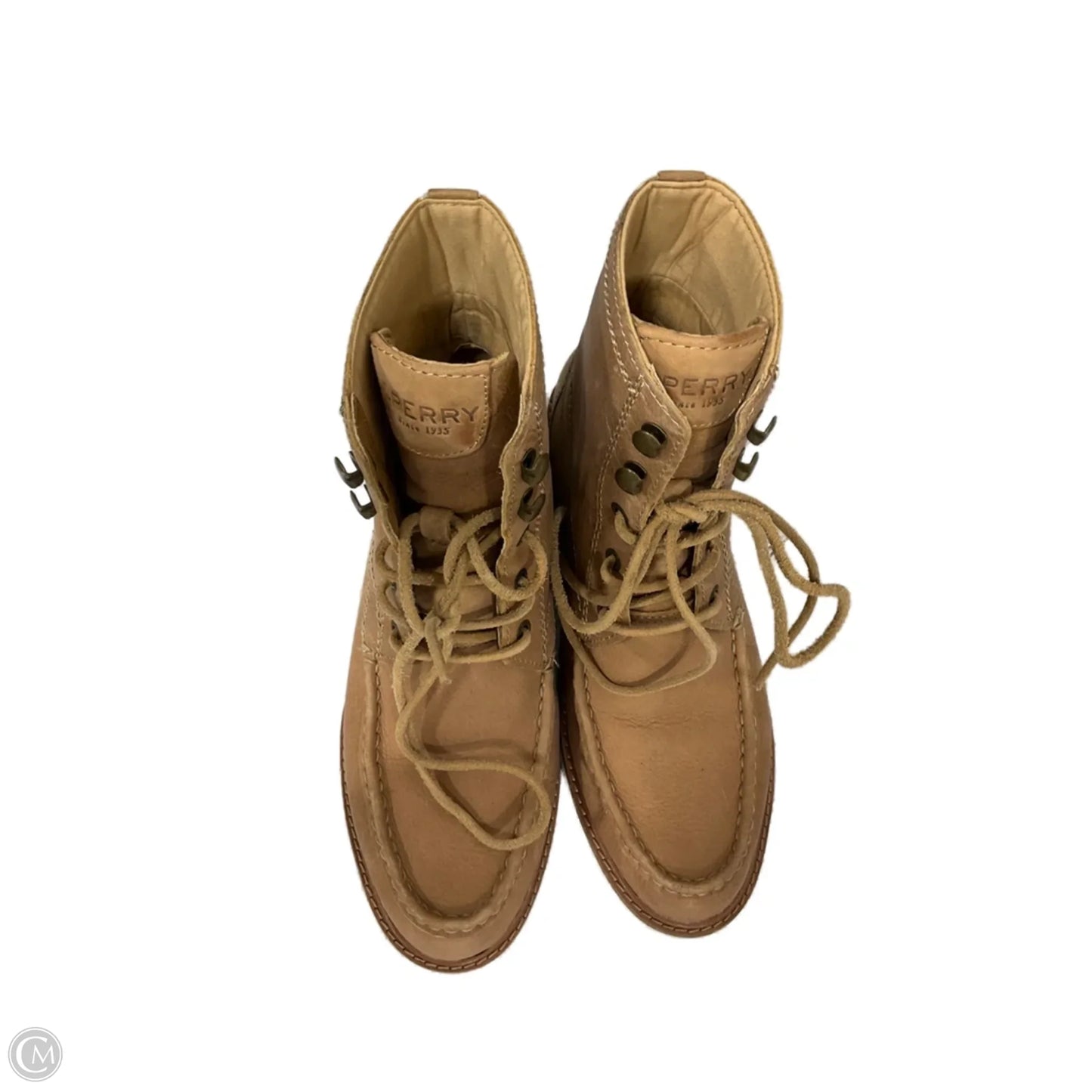 Boots Ankle Flats By Sperry In Brown, Size: 6.5