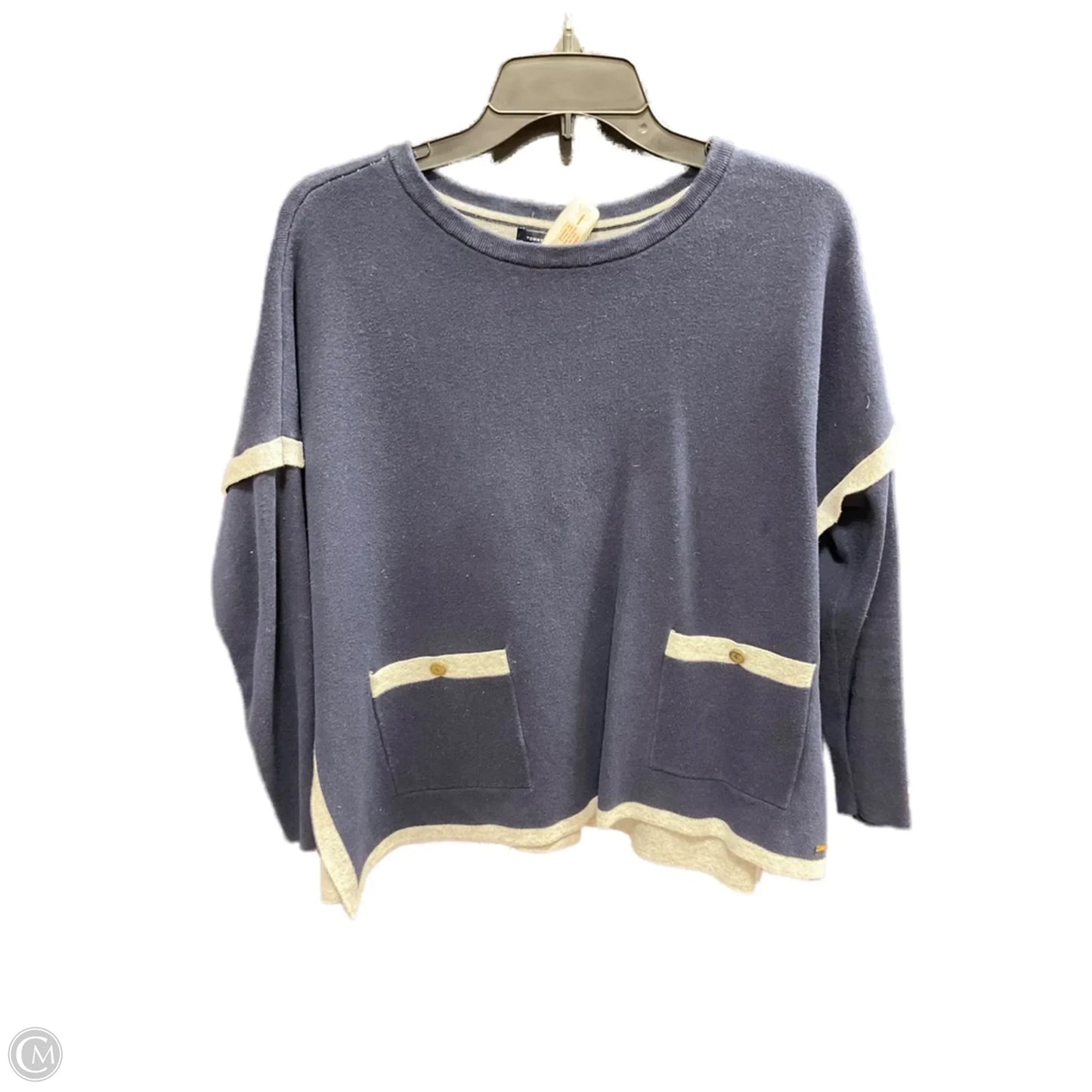 Sweater By Tommy Hilfiger In Navy, Size: Xs