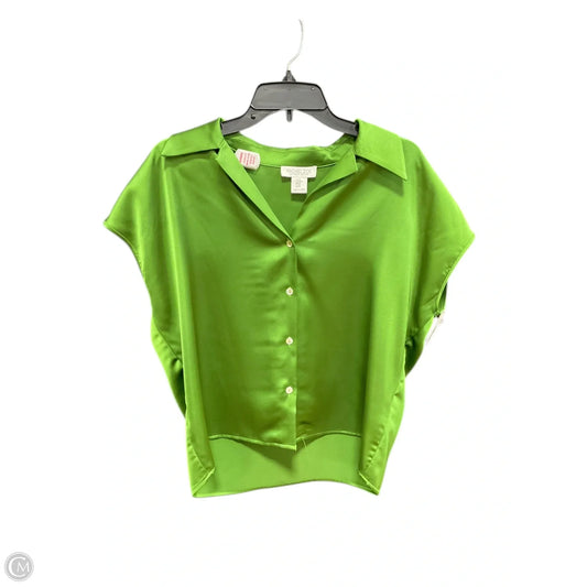Top Short Sleeve By Rachel Zoe In Green, Size: M