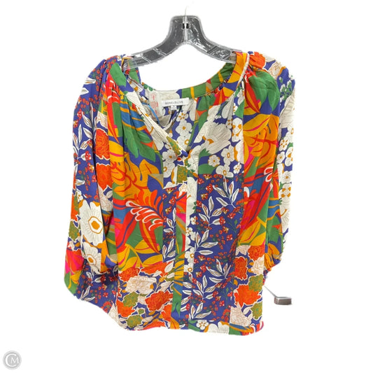 Top 3/4 Sleeve By Rose And Olive In Multi-colored, Size: 2