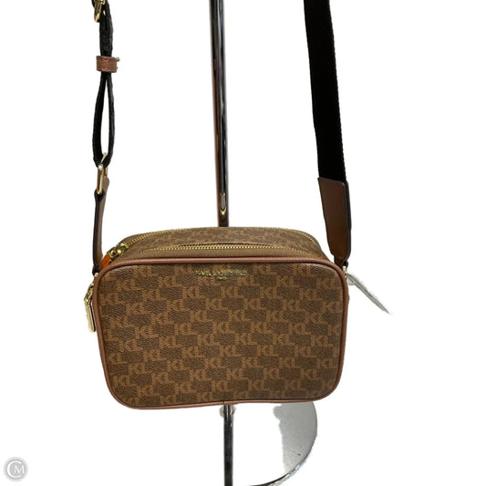 Crossbody Designer By Karl Lagerfeld, Size: Medium