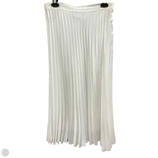 Skirt Maxi By Zara In White, Size: L