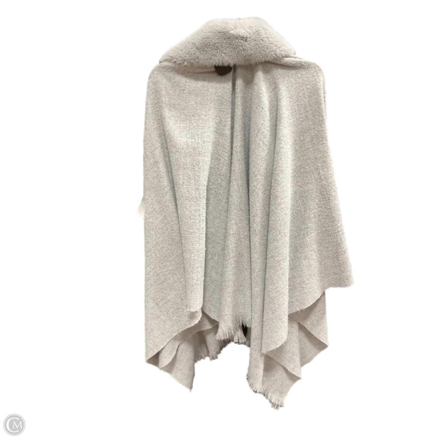 Shawl By Liz Claiborne In Grey, Size: Osfm