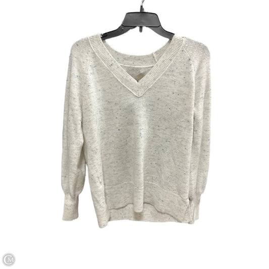 Sweater By Loft In White, Size: S