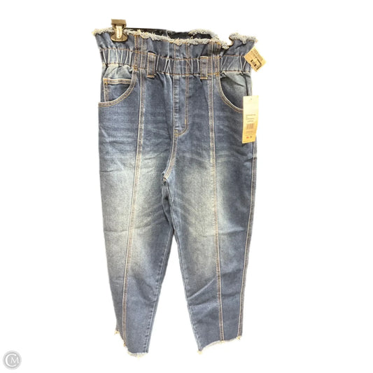 Jeans Boot Cut By Madden Girl In Blue, Size: L