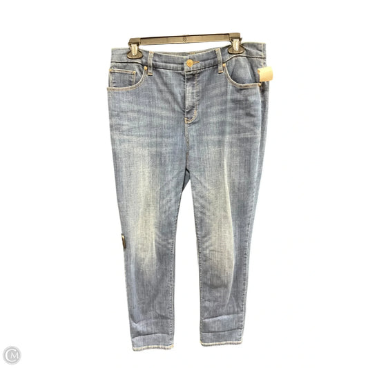 Jeans Skinny By Chicos In Blue Denim, Size: 6