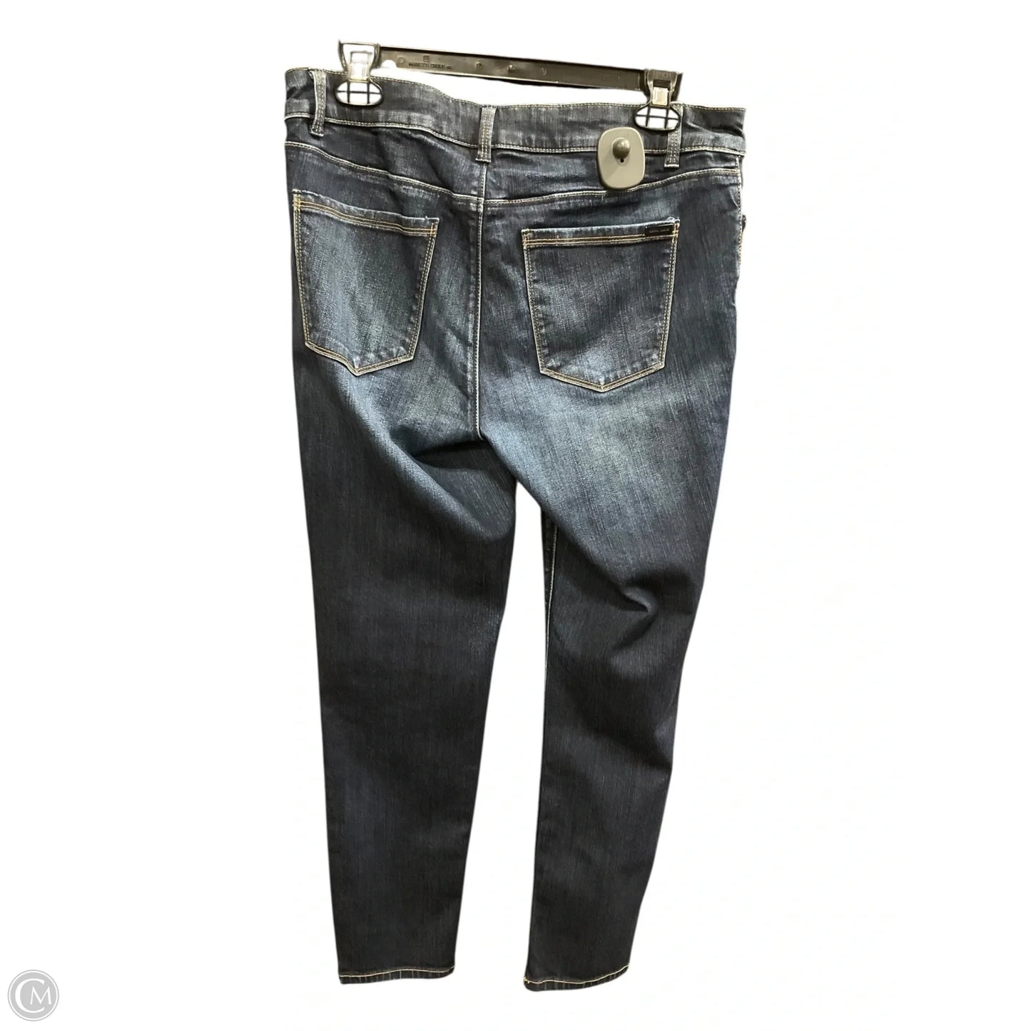 Jeans Skinny By White House Black Market In Blue Denim, Size: 10