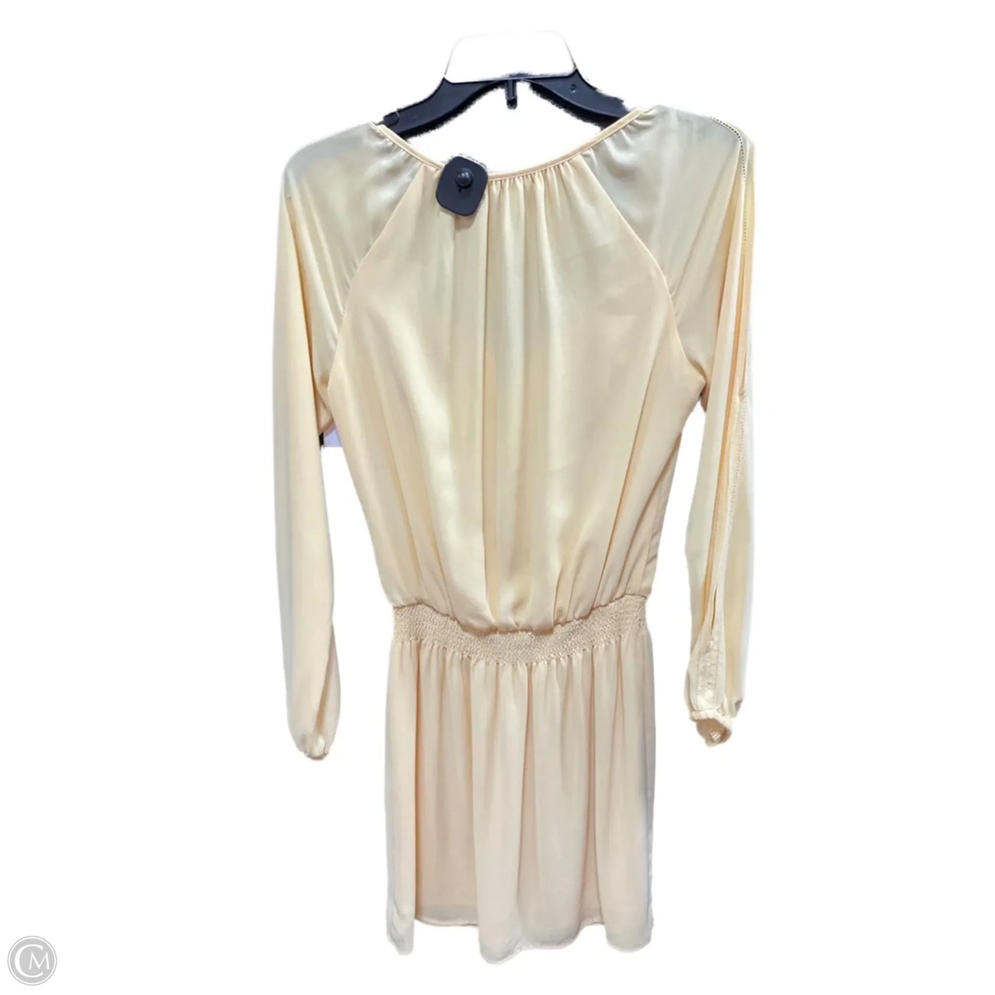 Dress Casual Short By White House Black Market In Yellow, Size: 0