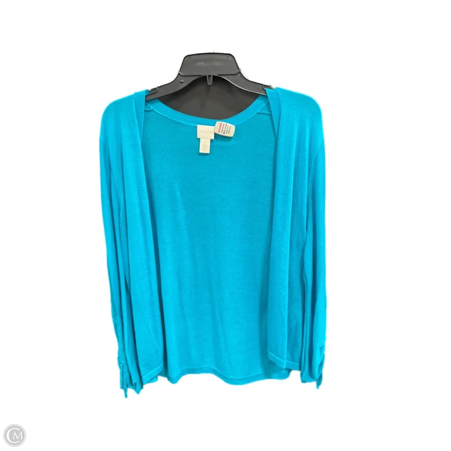 Cardigan By Chicos In Blue, Size: L
