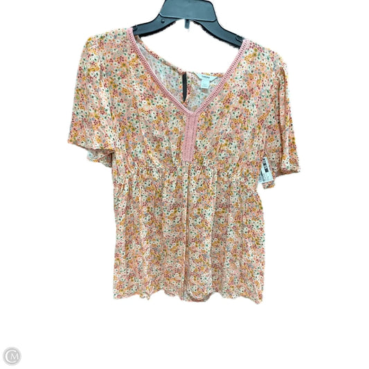 Maternity Top Short Sleeve By Sonoma, Size: S