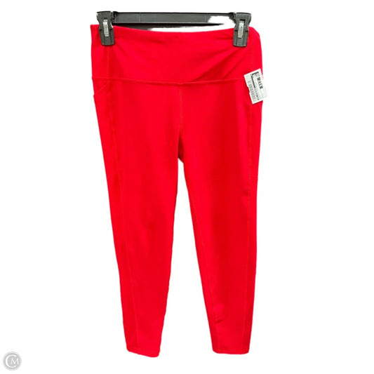 Athletic Leggings By Dsg Outerwear In Red, Size: S