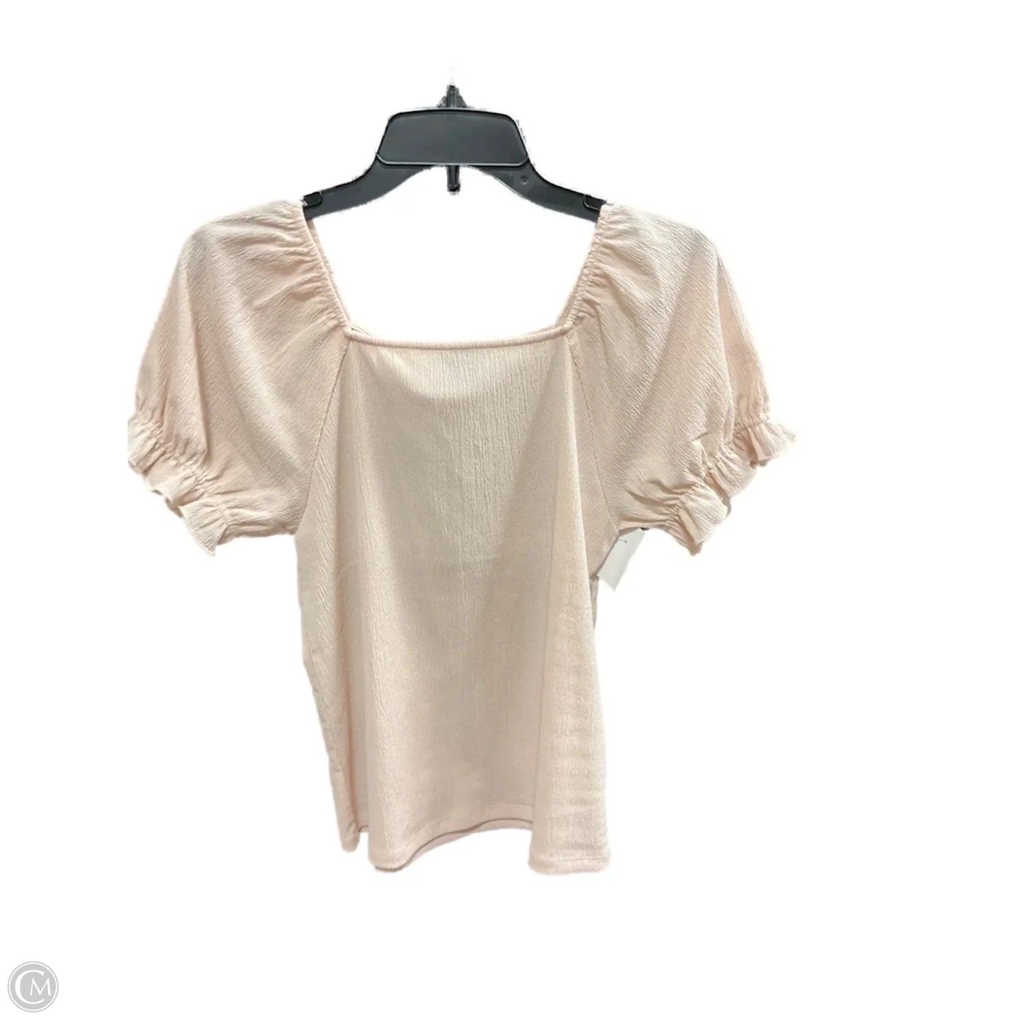 Top Short Sleeve By Ann Taylor In Pink, Size: Sp