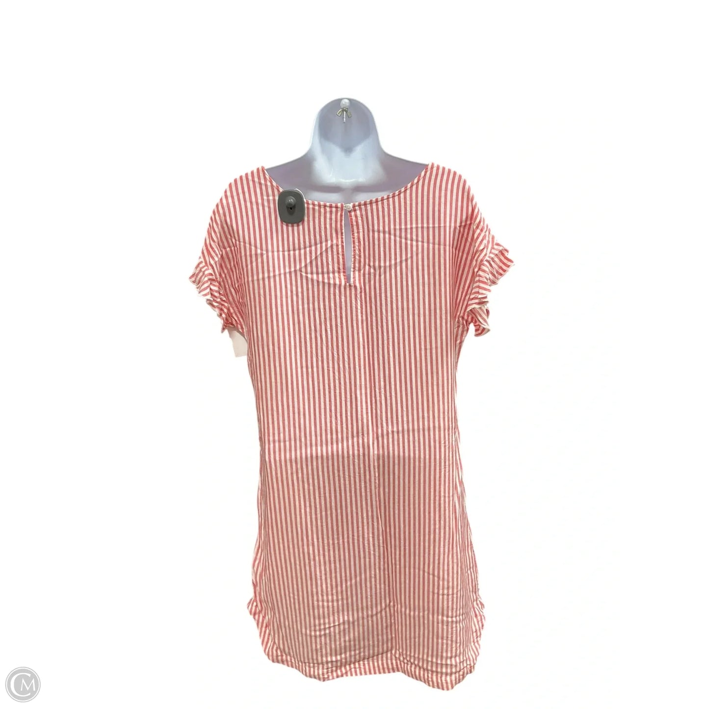 Dress Casual Short By Beachlunchlounge In Red & White, Size: S