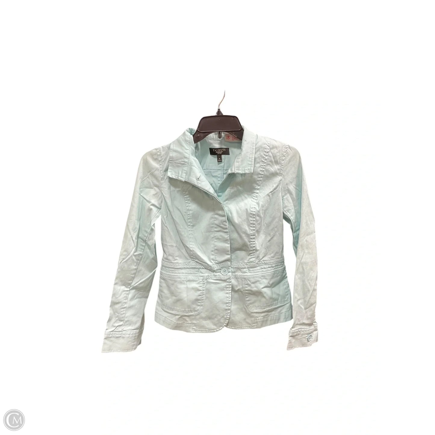 Jacket Other By Talbots In Blue, Size: 2p