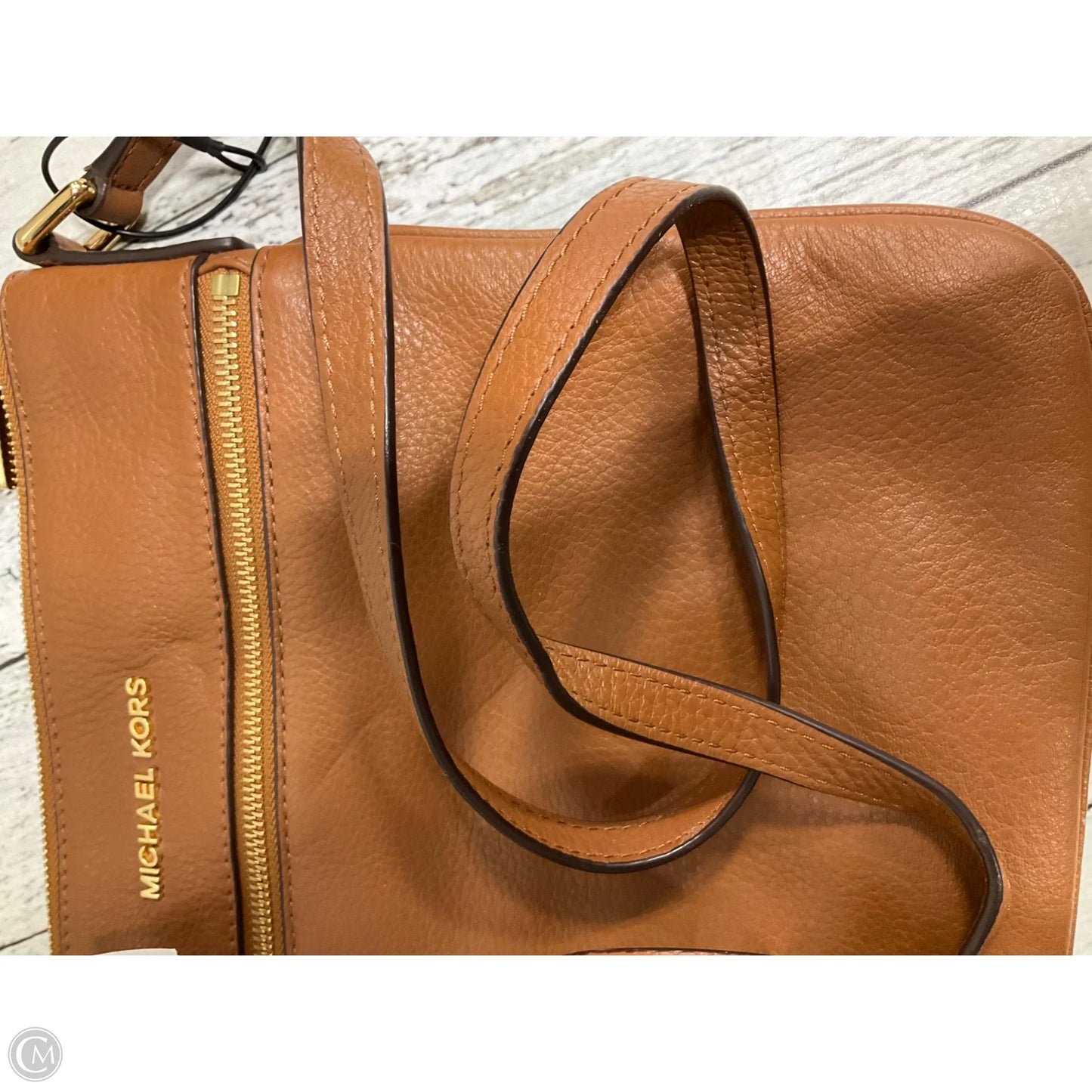 Crossbody Designer By Michael Kors, Size: Medium