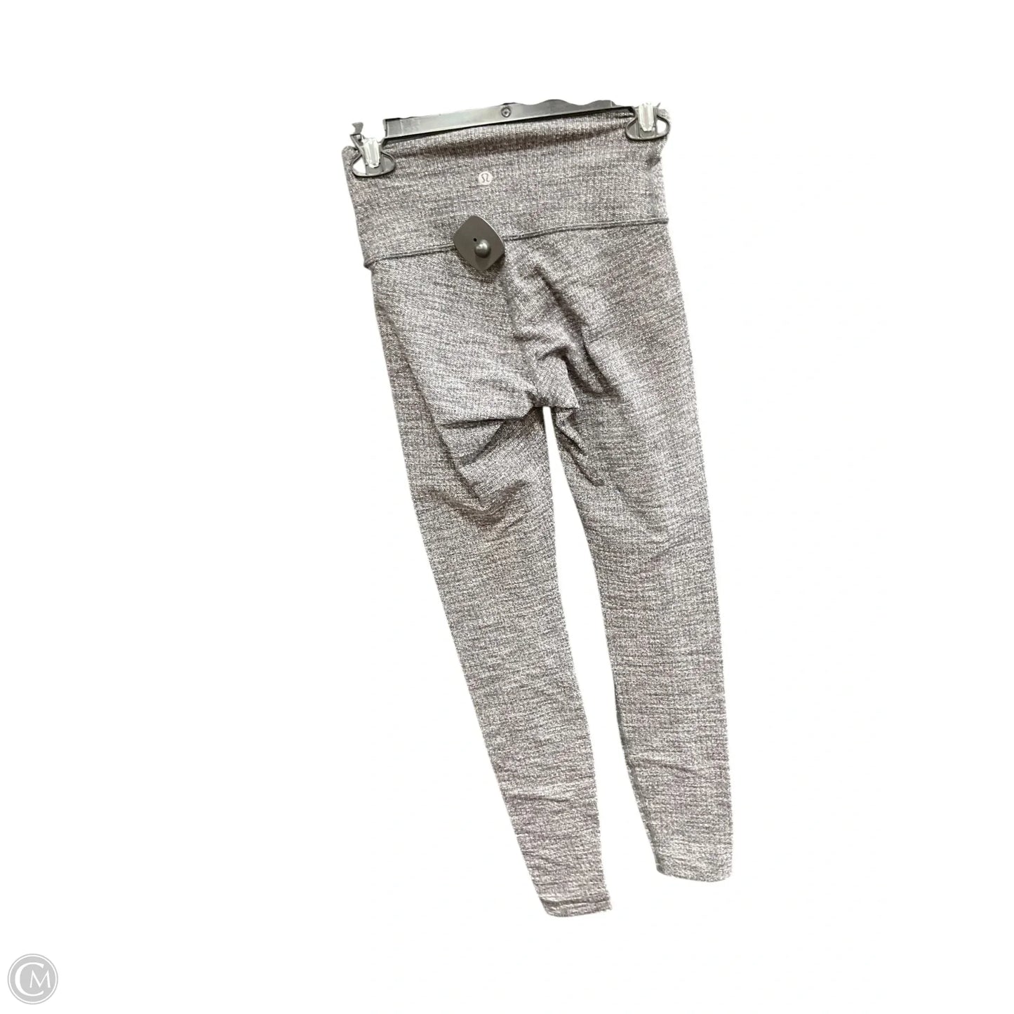 Athletic Leggings By Lululemon In Black & White, Size: 4