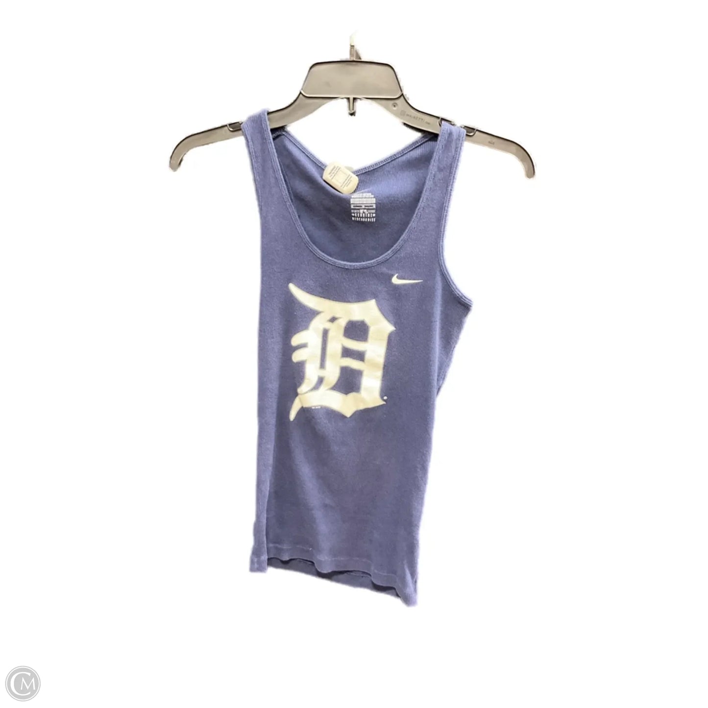 Athletic Tank Top By Clothes Mentor In Navy, Size: M