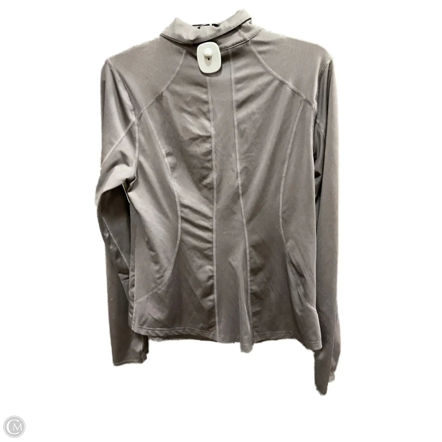 Athletic Jacket By Tek Gear In Black, Size: L