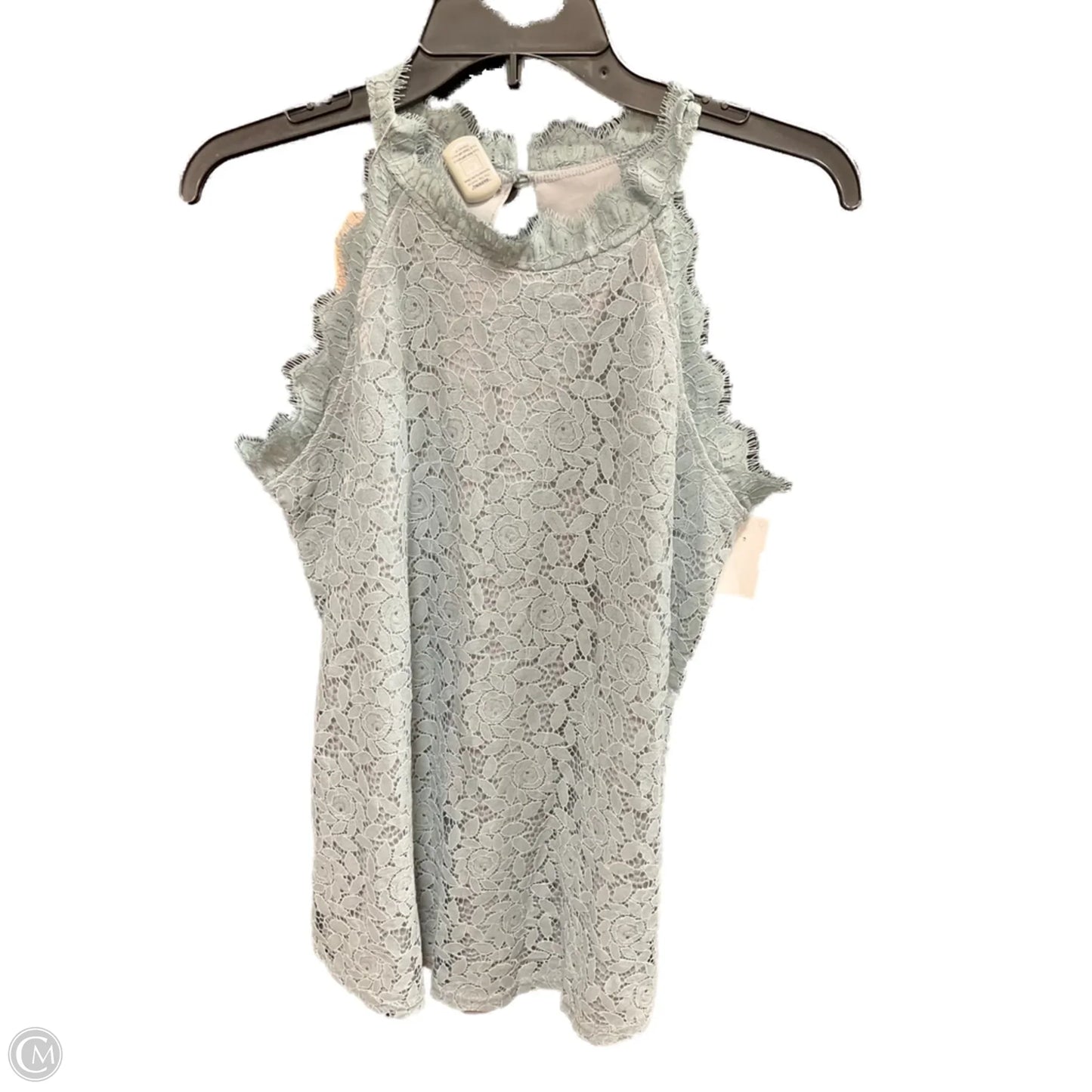 Top Sleeveless By Cmf In Blue, Size: M