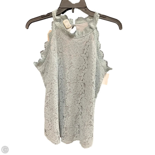 Top Sleeveless By Cmf In Blue, Size: M