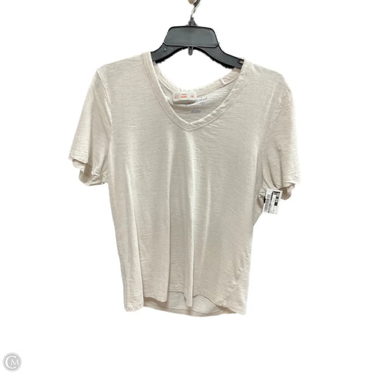 Top Short Sleeve Basic By Universal Thread In Grey, Size: M