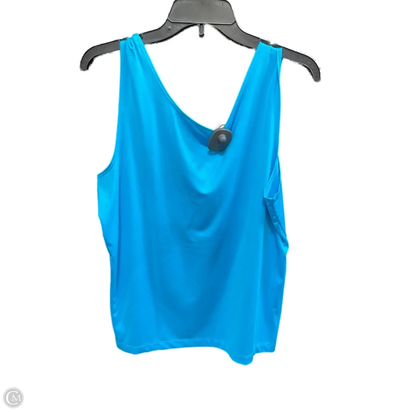 Top Sleeveless By Chicos In Blue, Size: Xl