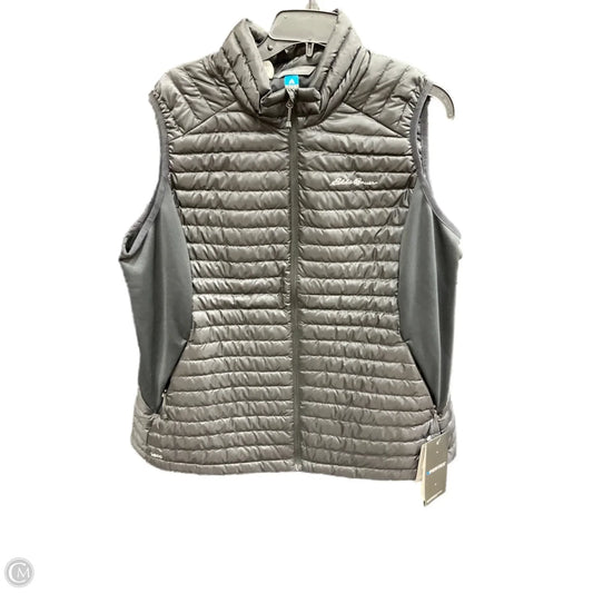 Vest Puffer & Quilted By Eddie Bauer In Black, Size: 1x