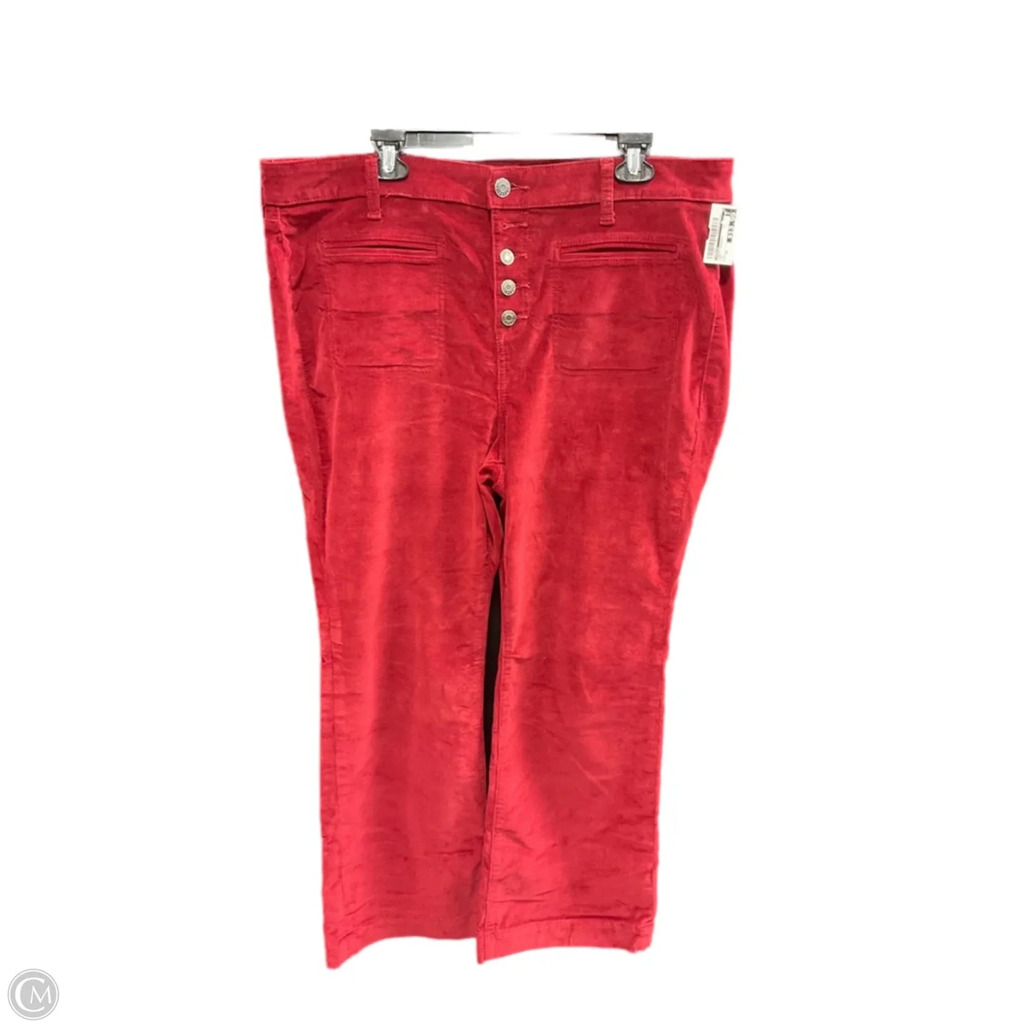 Pants Corduroy By Torrid In Red, Size: 18