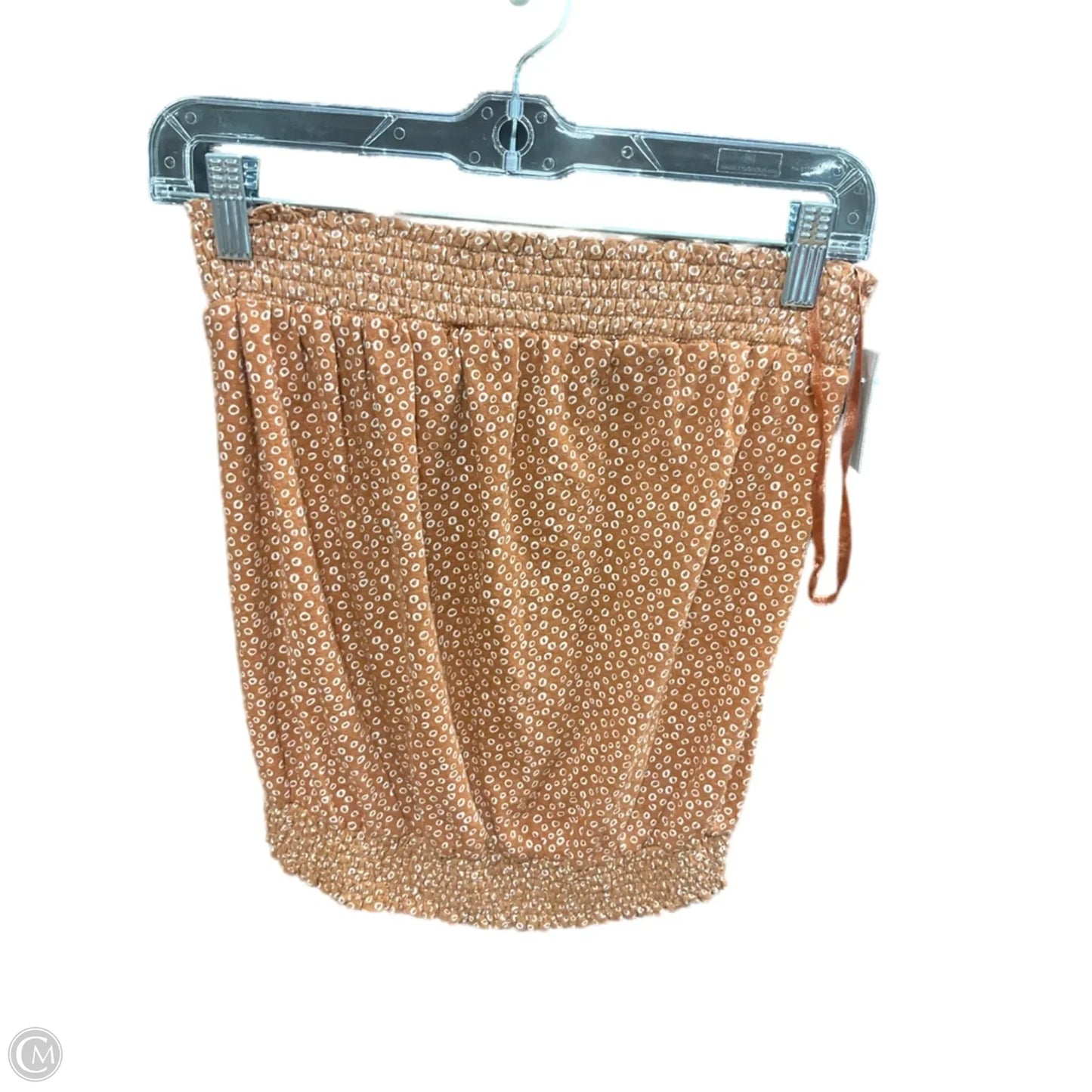 Top Sleeveless By Anthropologie In Tan, Size: S