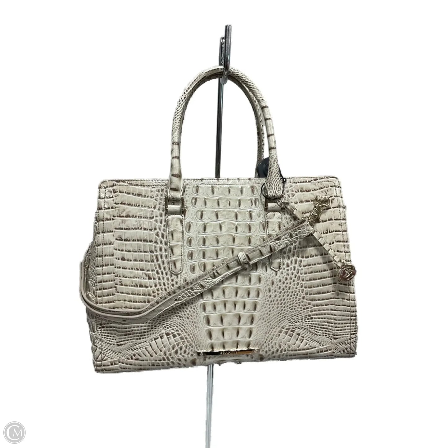 Handbag Designer By Brahmin, Size: Large