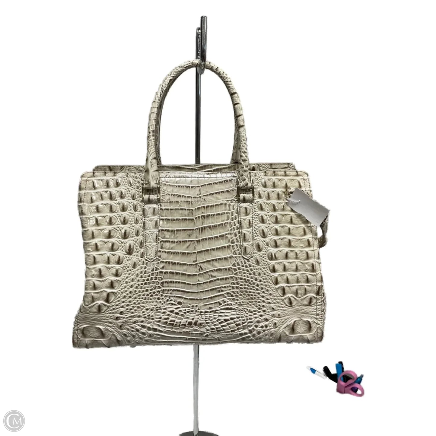 Handbag Designer By Brahmin, Size: Large