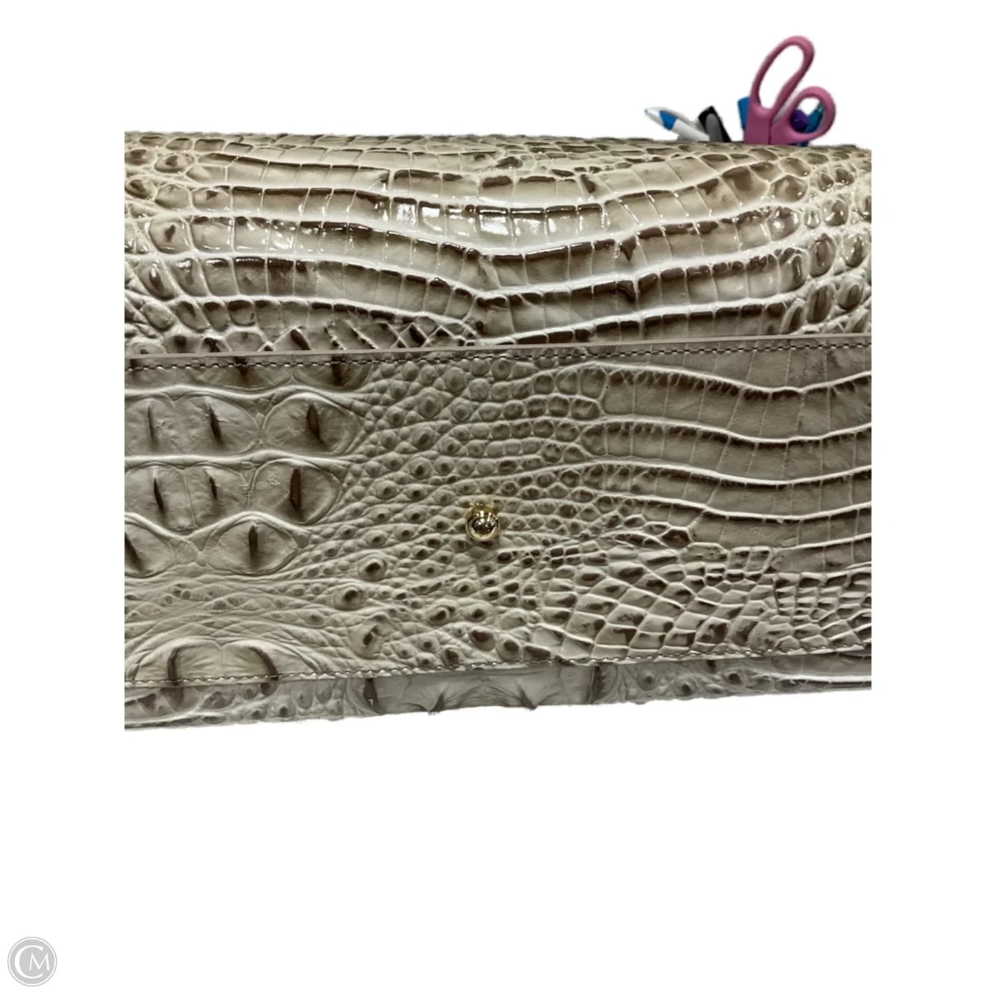 Handbag Designer By Brahmin, Size: Large