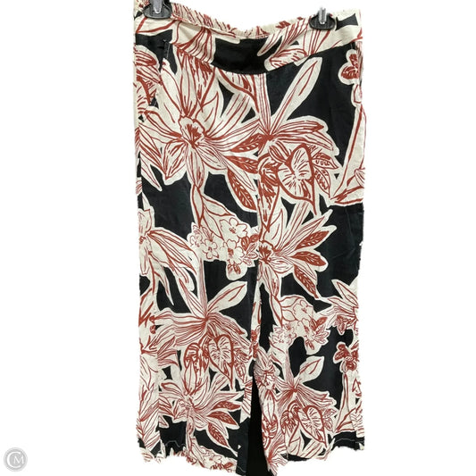 Pants Linen By Rachel Zoe In Black & Brown, Size: M