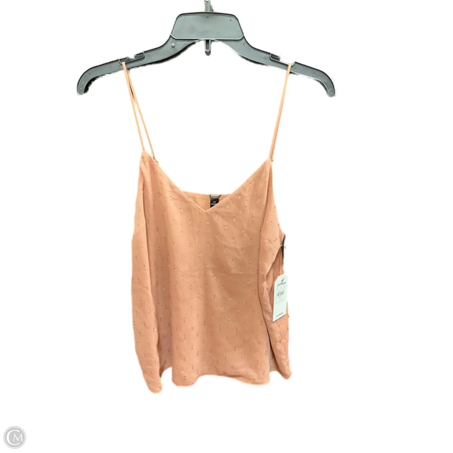 Top Sleeveless By Express In Pink, Size: S