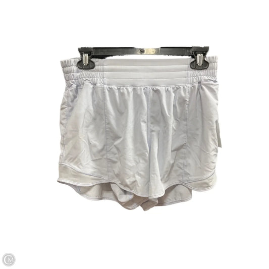 Athletic Shorts By Lululemon In Blue, Size: 8
