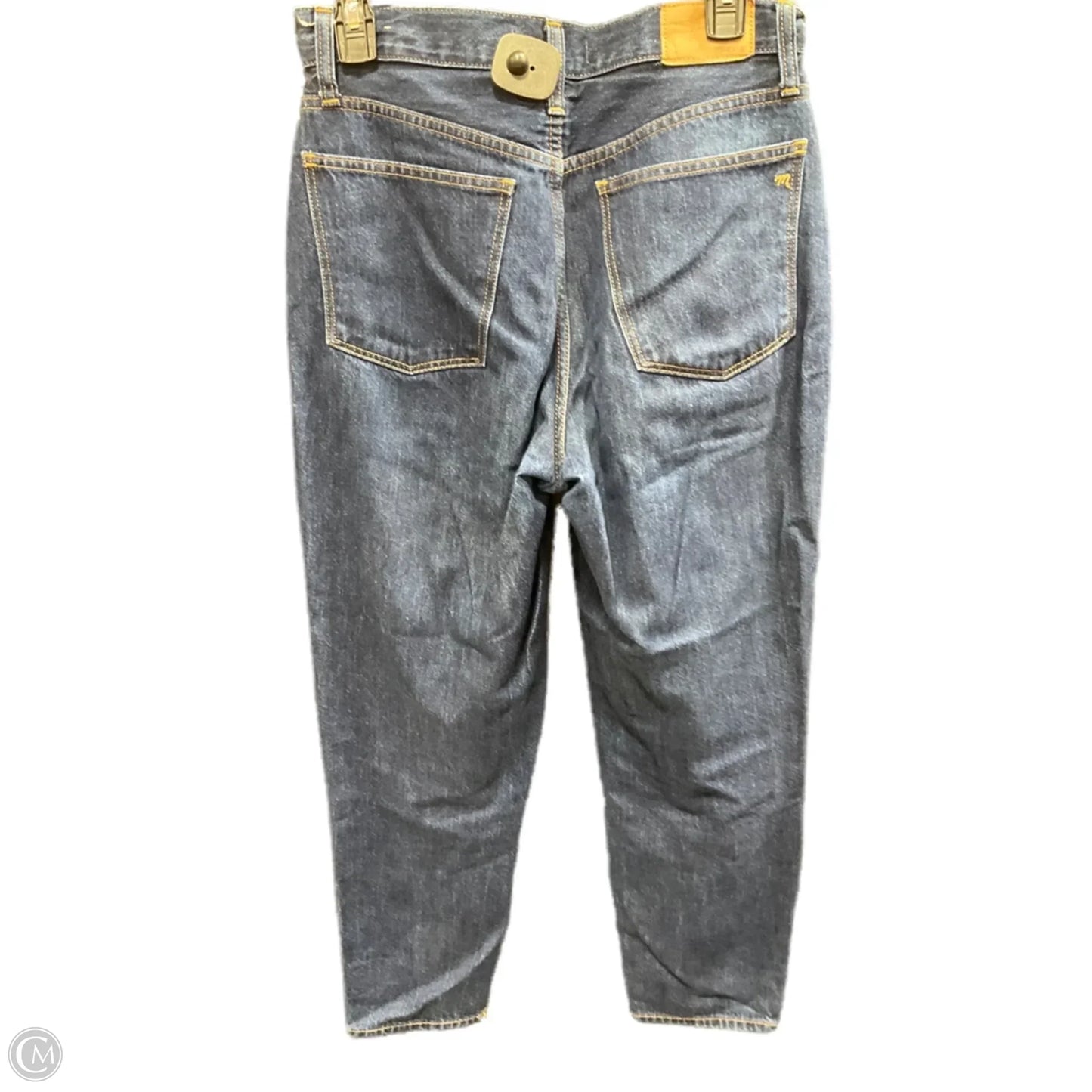 Jeans Straight By Madewell In Blue Denim, Size: 2