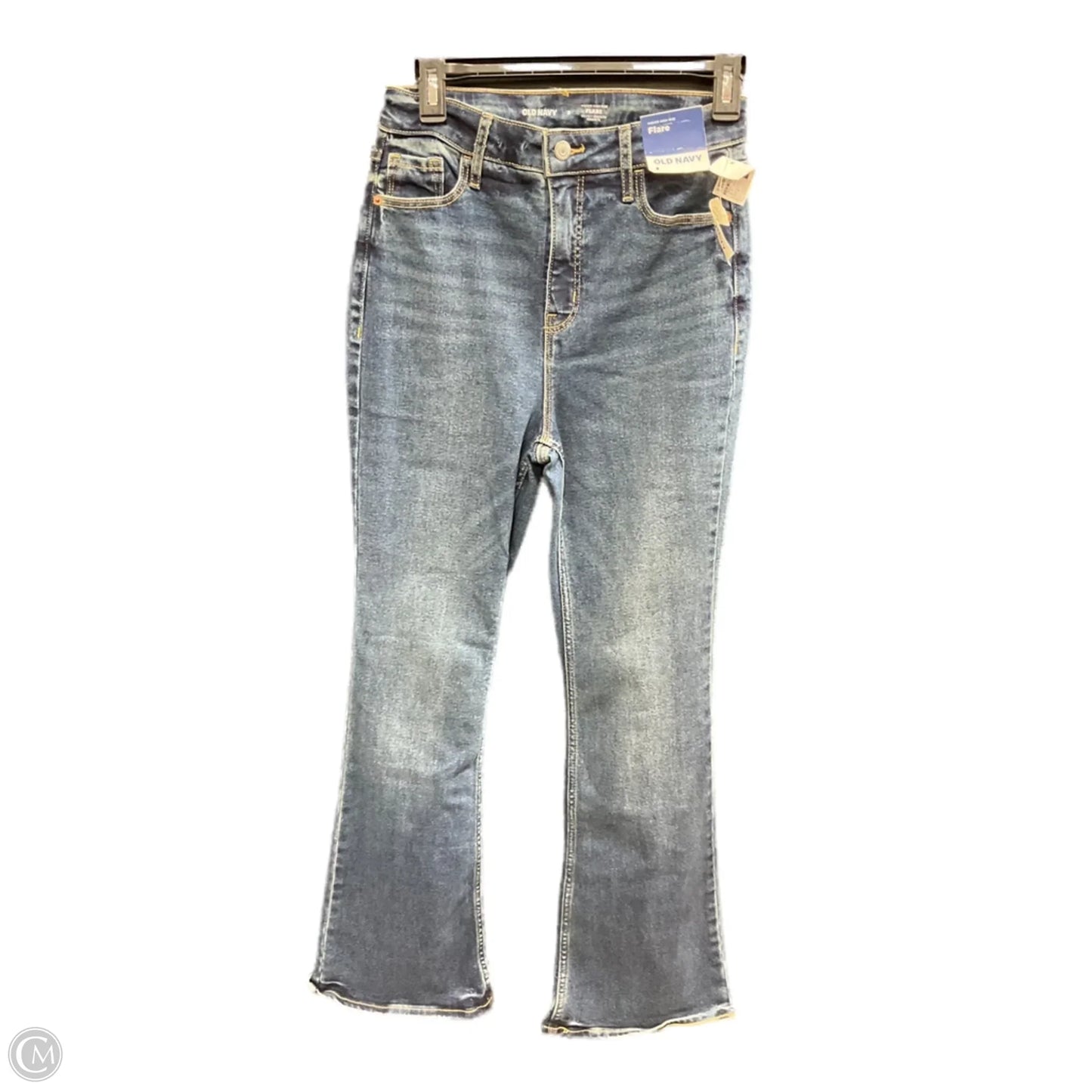 Jeans Flared By Old Navy In Blue Denim, Size: 2