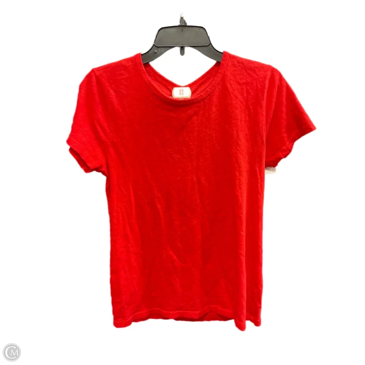 Top Short Sleeve Basic By J. Crew In Red, Size: M
