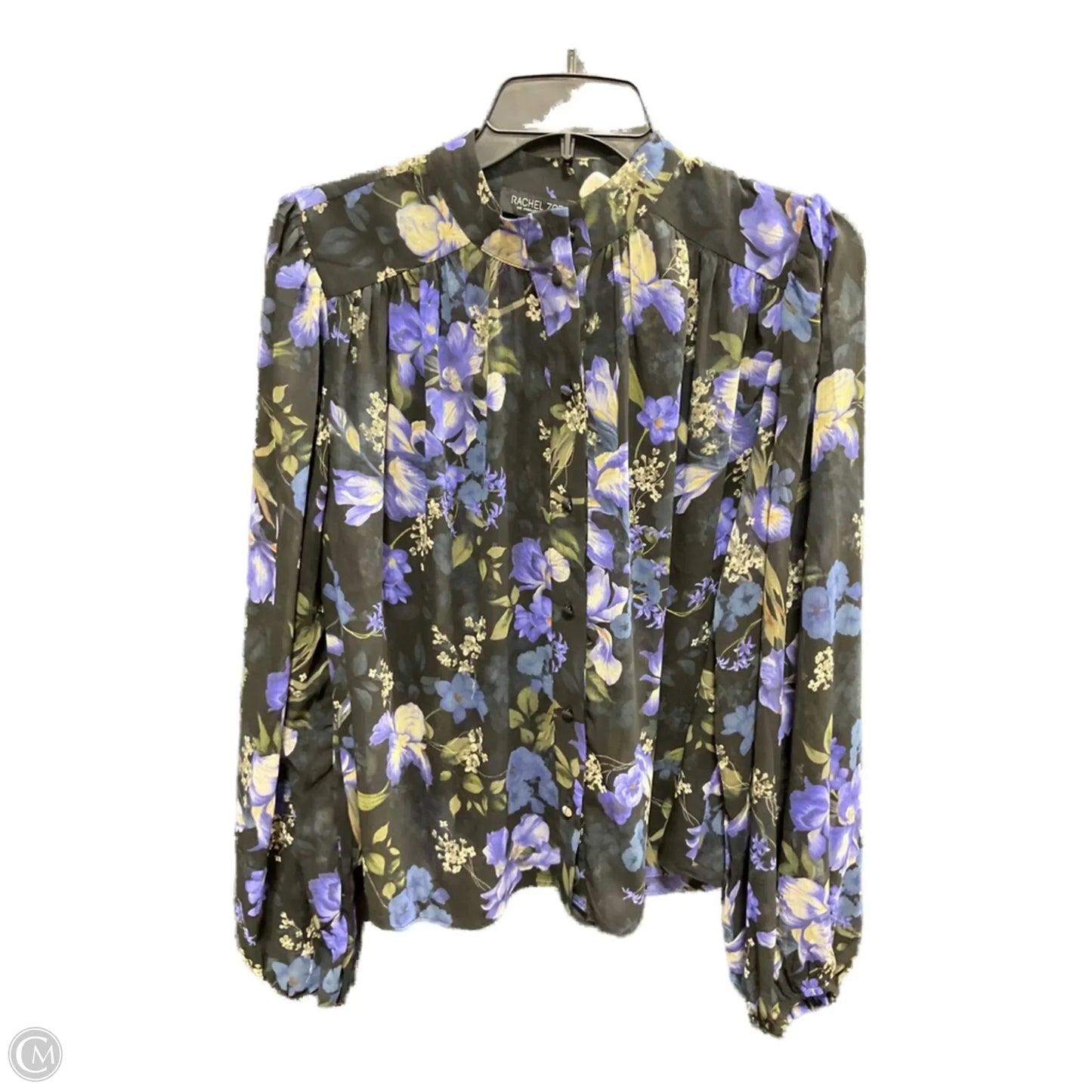 Top Long Sleeve By Rachel Zoe In Floral Print, Size: S