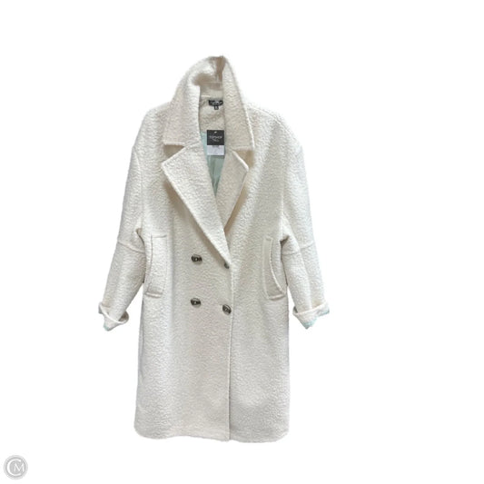 Coat Other By Topshop In White, Size: 14