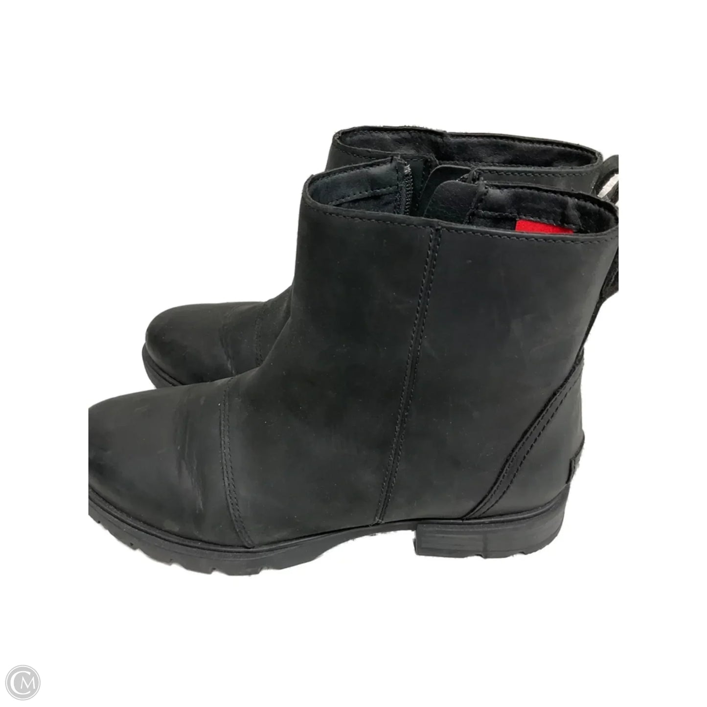 Boots Ankle Flats By Sorel In Black, Size: 9.5