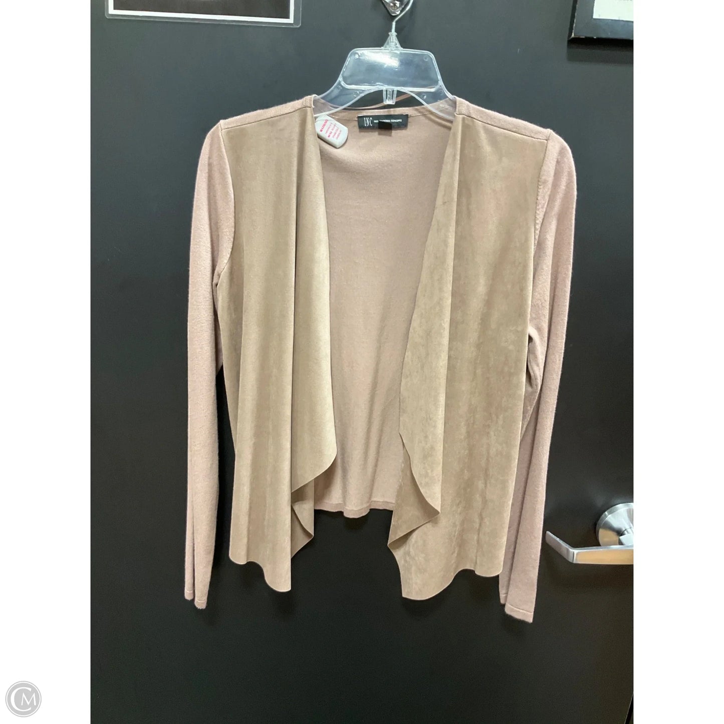 Cardigan By Inc In Tan, Size: S