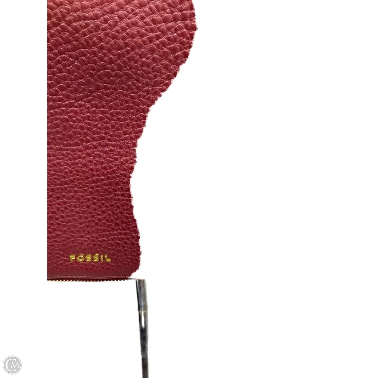 Crossbody Leather By Fossil, Size: Medium